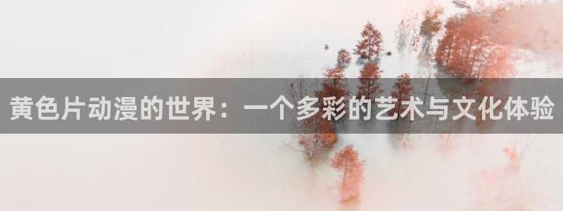 非风车动漫：黄色片动漫的世界：一个多彩的艺术与文化体验